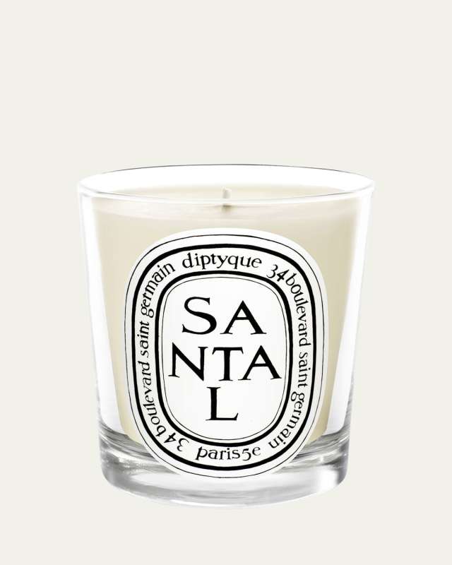 Santal (Sandalwood) Scented Candle, 6.5 oz.
