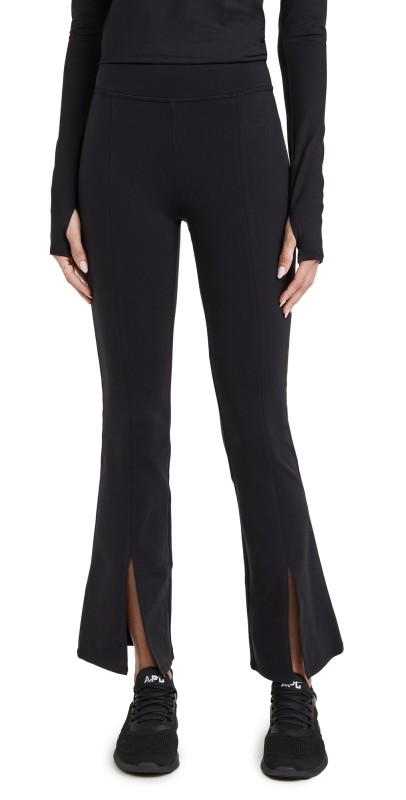 Alo Yoga Airbrush High Waist 7/8 Flutter Leggings Black