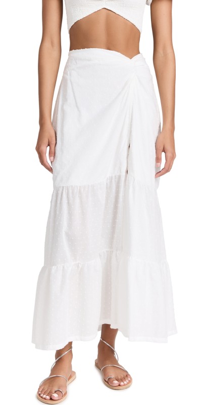 Peixoto Valentina Skirt White Lotus