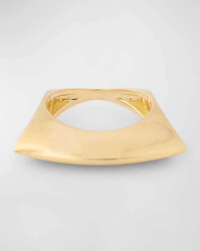 18K Yellow Gold Lotus Ring
