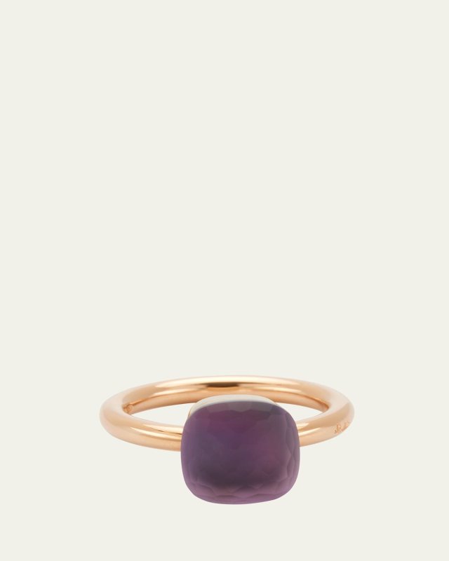 Nudo Gele Classic 18k Gold Amethyst Ring