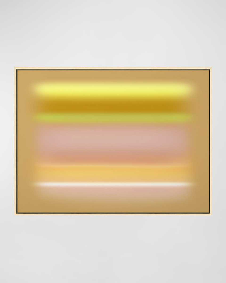 "Blur Expansion 4" Framed Print by Renee Stramel, 45" x 34"