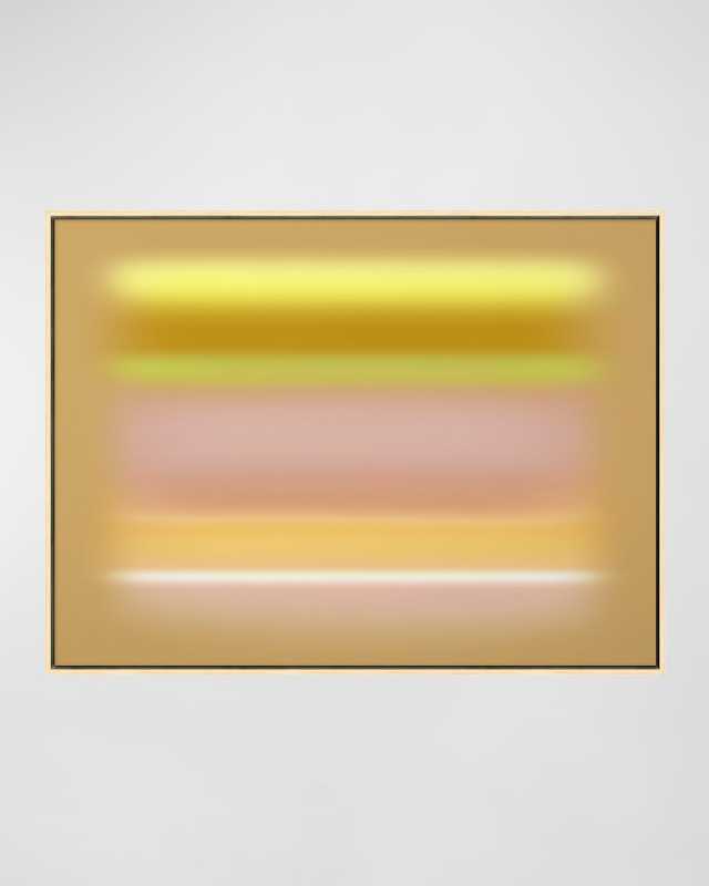 "Blur Expansion 4" Framed Print by Renee Stramel, 45" x 34"