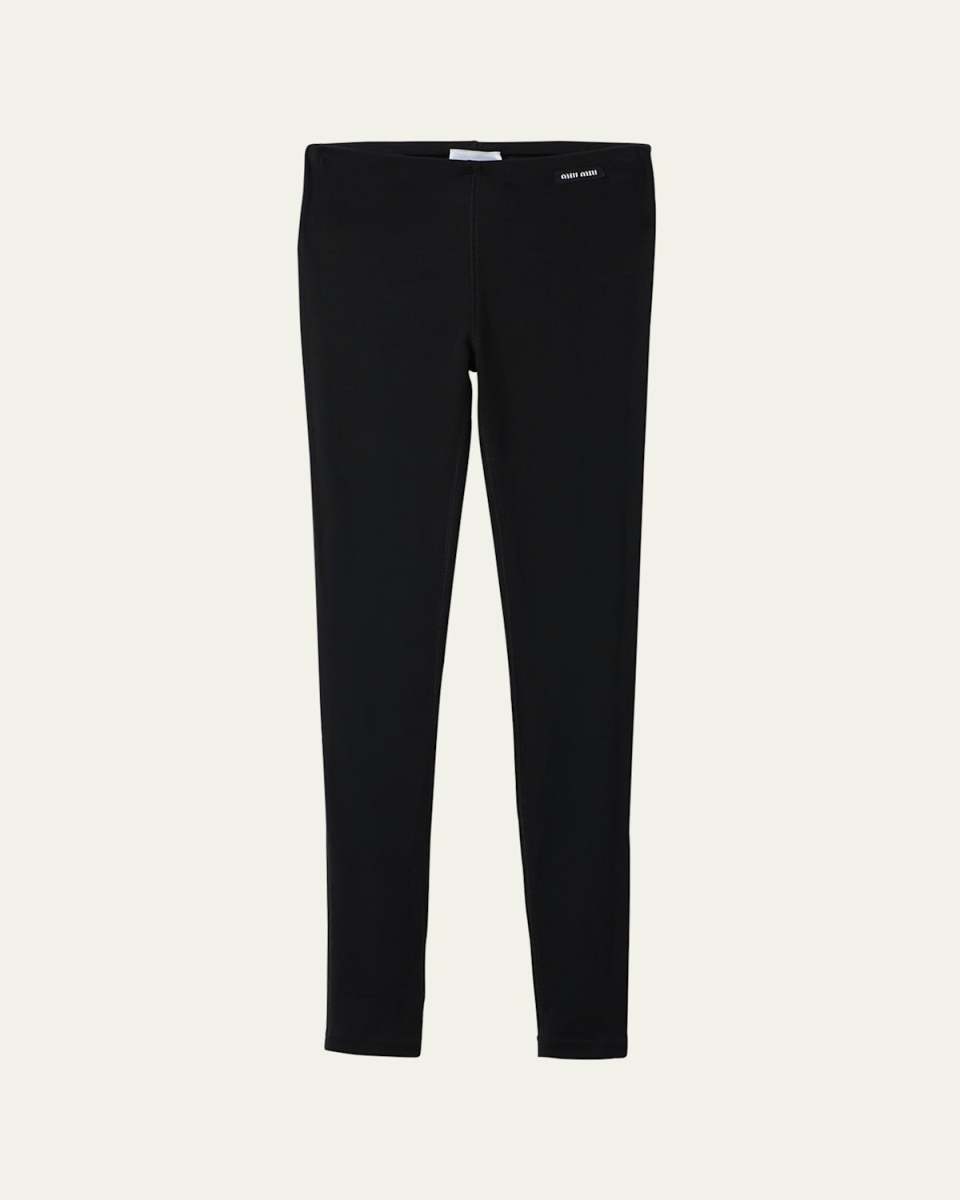 Silk Jersey Leggings