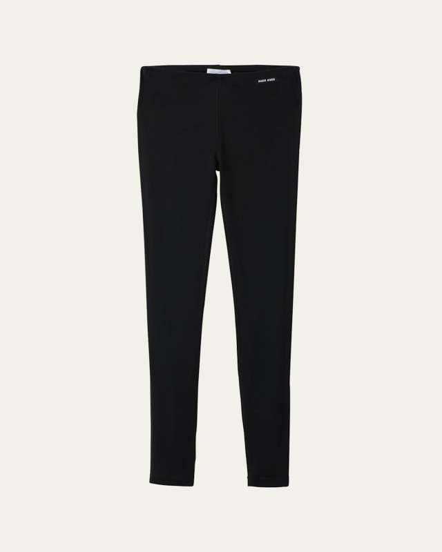 Silk Jersey Leggings