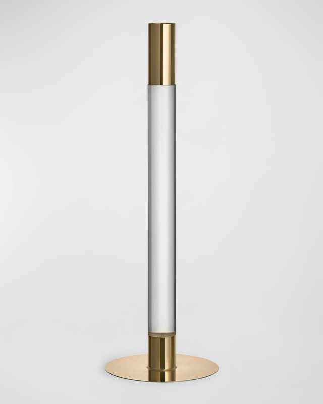 13" Lumiere Candlestick, Gold