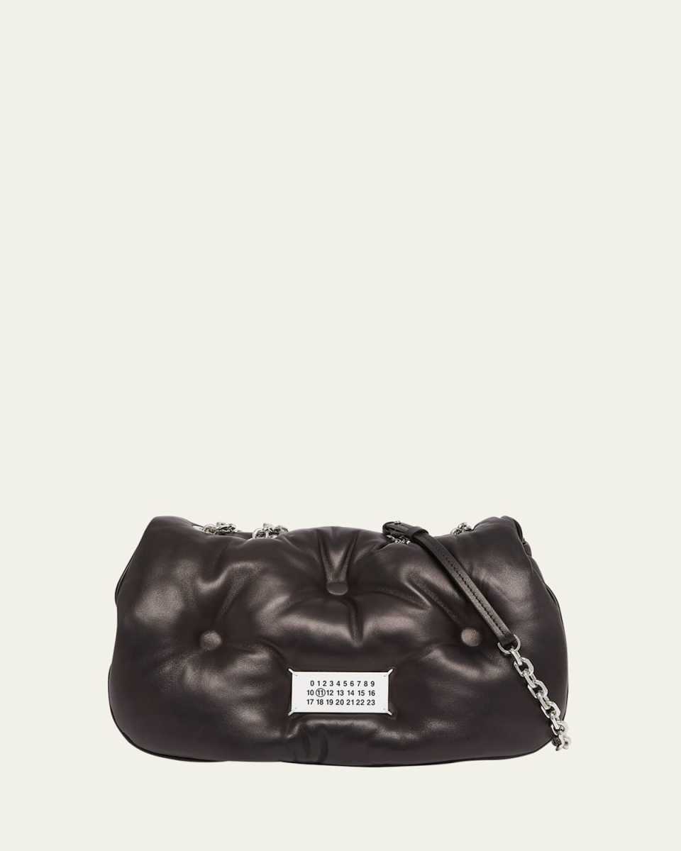 Glam Slam Puffy Flap Shoulder Bag