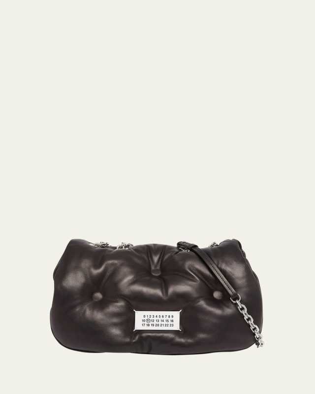 Glam Slam Puffy Flap Shoulder Bag
