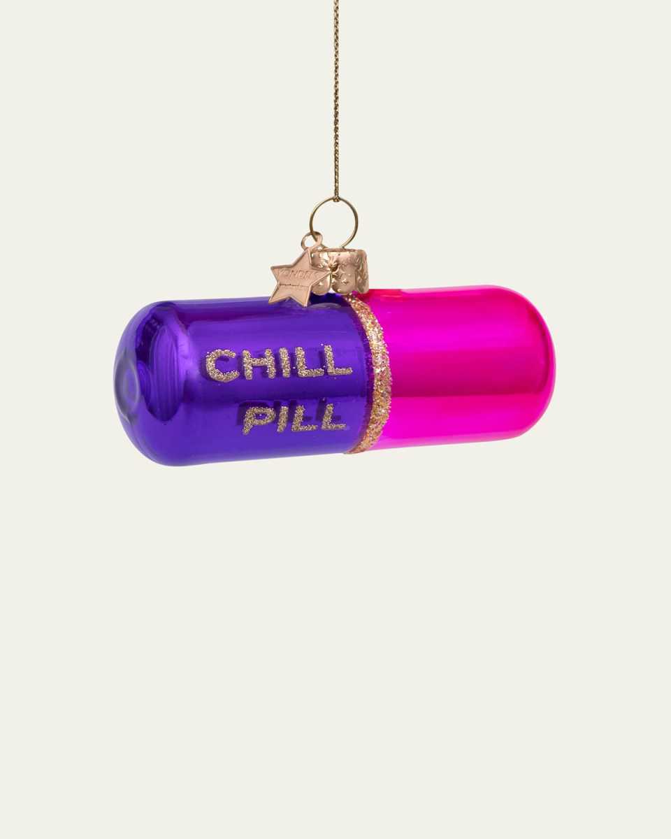 Chill Pill Christmas Ornament