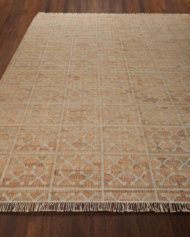 Monica Hand-Woven Jute Rug, 9' x 13'