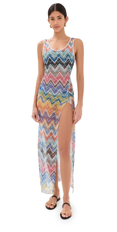 Missoni Long Cover Up Carioca Macro Chevron
