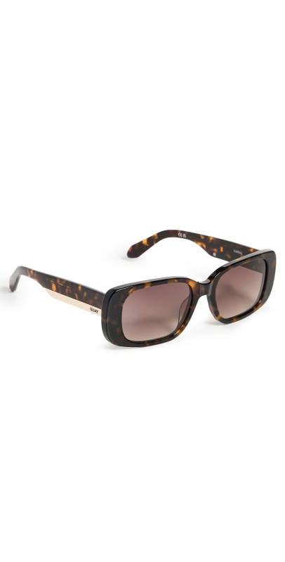 Quay Karma Sunglasses Neutral Tort/Brow