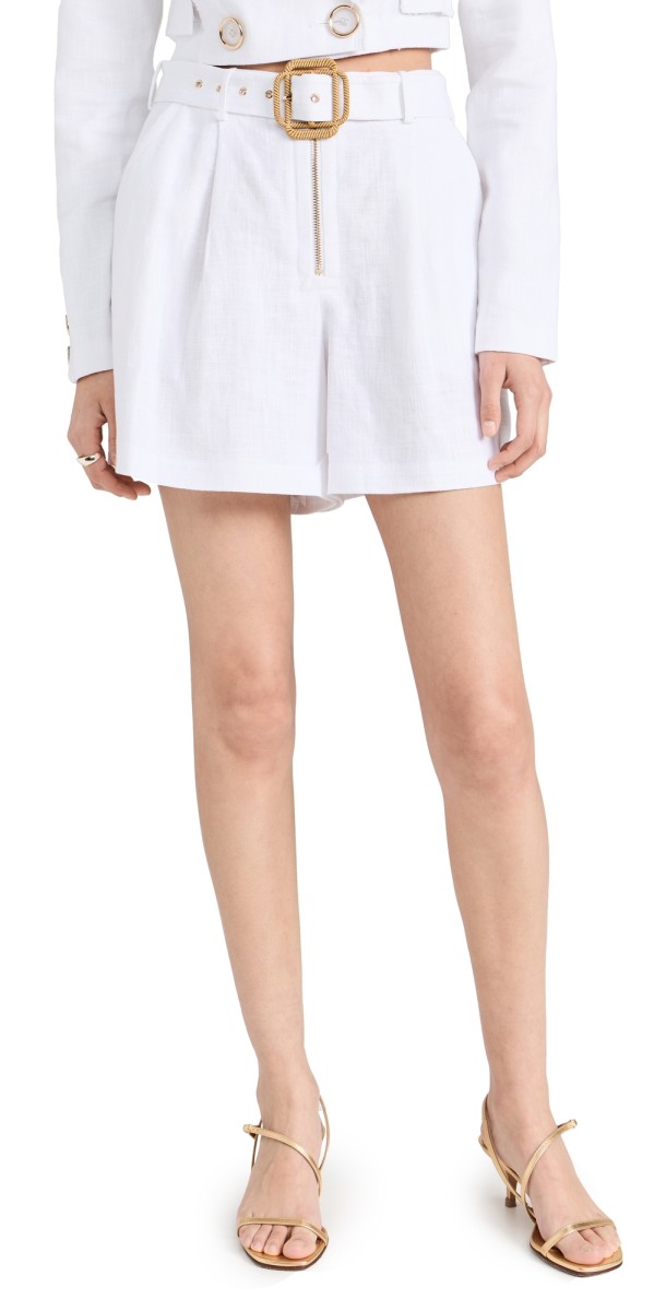 Ramy Brook Aspyn Shorts White