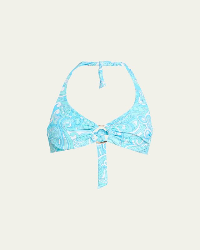 Brussels Halter Luxe Swim Top
