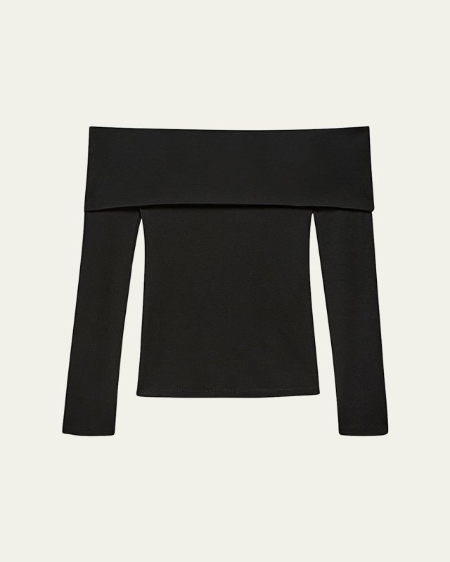 Off-Shoulder Jersey Top