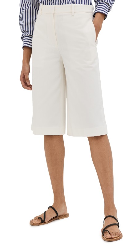 Nili Lotan Erza Shorts White
