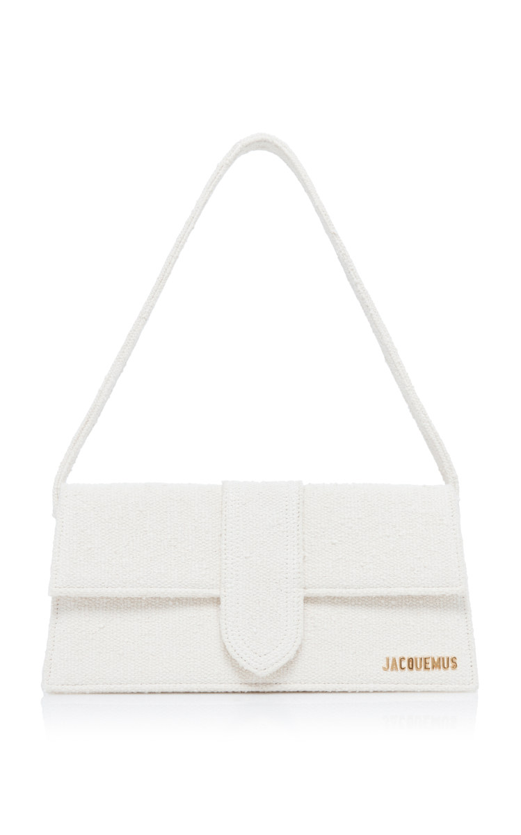 Jacquemus Le Bambino Long Cotton-Boucle Shoulder Bag