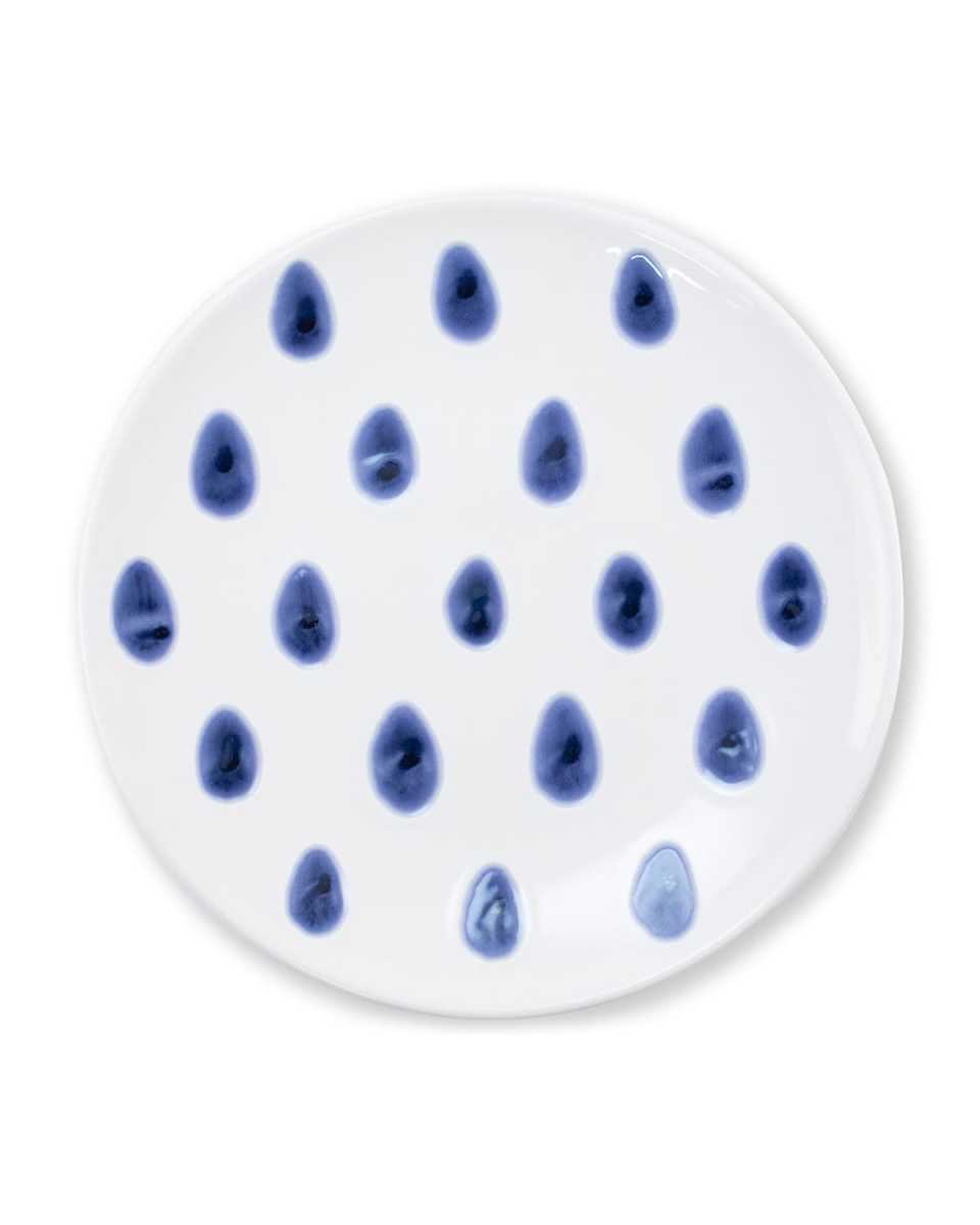 Santorini Dot Salad Plate