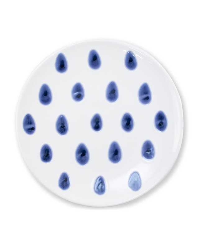 Santorini Dot Salad Plate