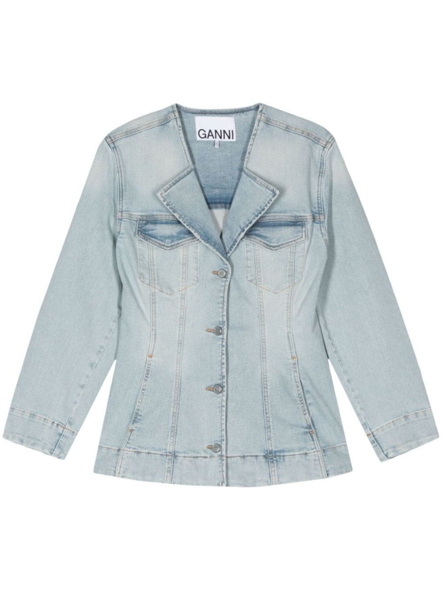 denim blazer