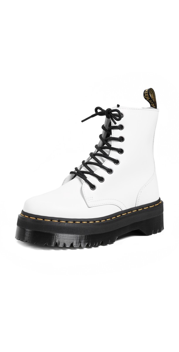 Dr. Martens Jadon 8 Eye Boots White