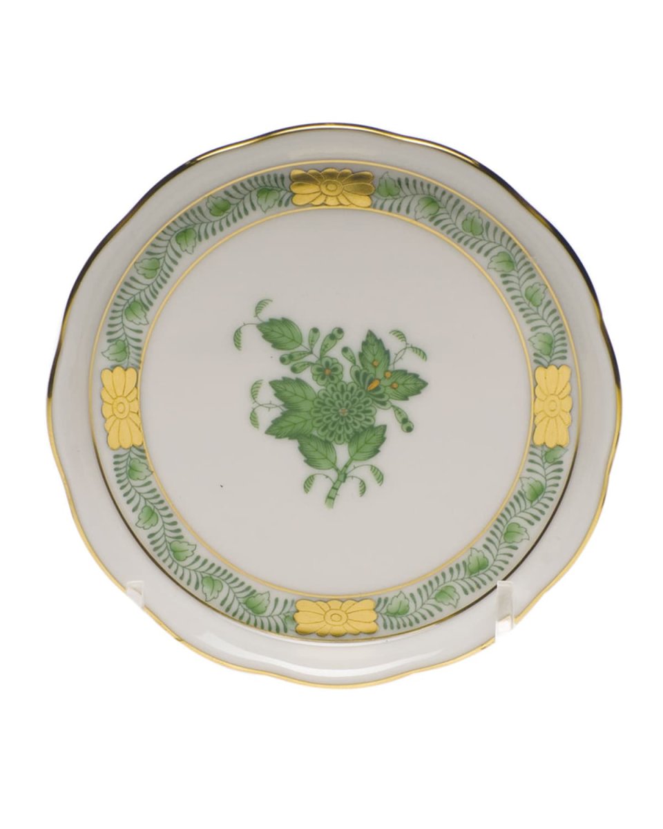Chinese Bouquet Green Coaster