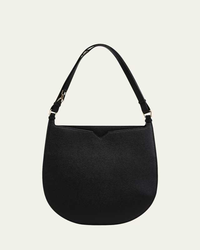Large Weekend Leather Hobo Bag