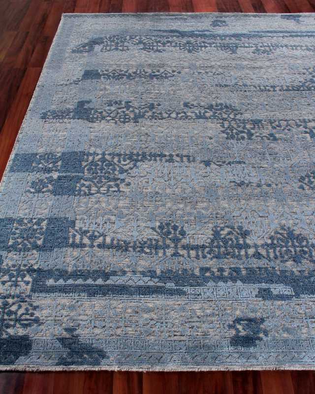 Baker Hand-Knotted Rug, 6' x 9'