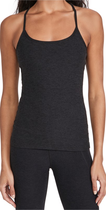 Beyond Yoga Spacedye Slim Racerback Cami Darkest Night