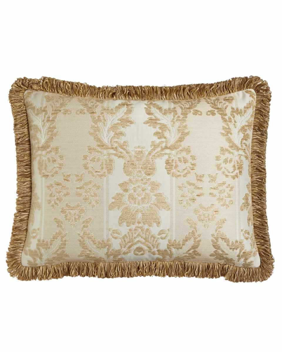 Antoinette King Chenille Sham with Loop Fringe