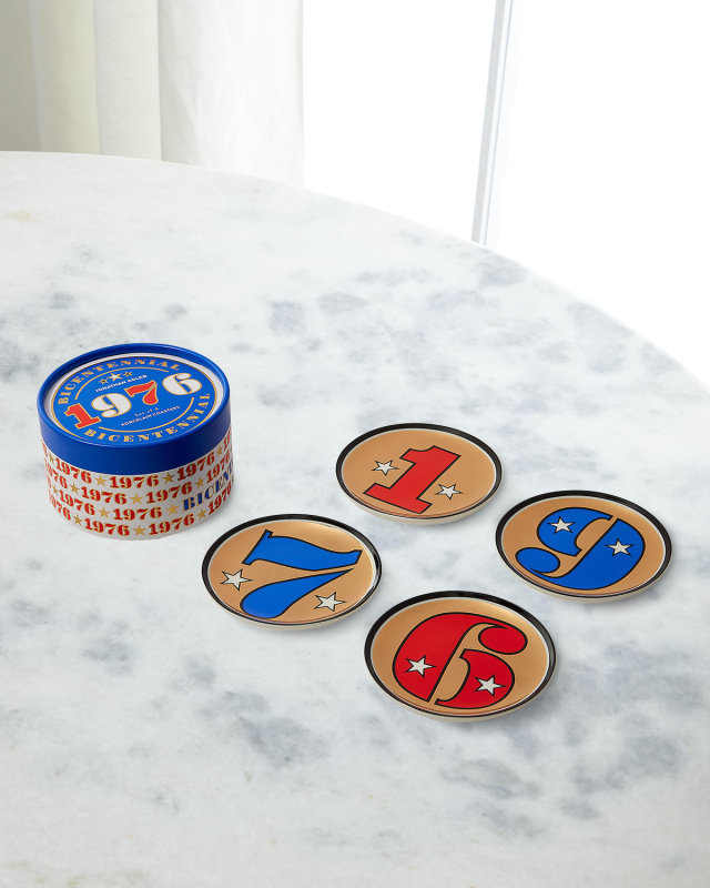 1976 Bicentennial Coasters, Set of 4