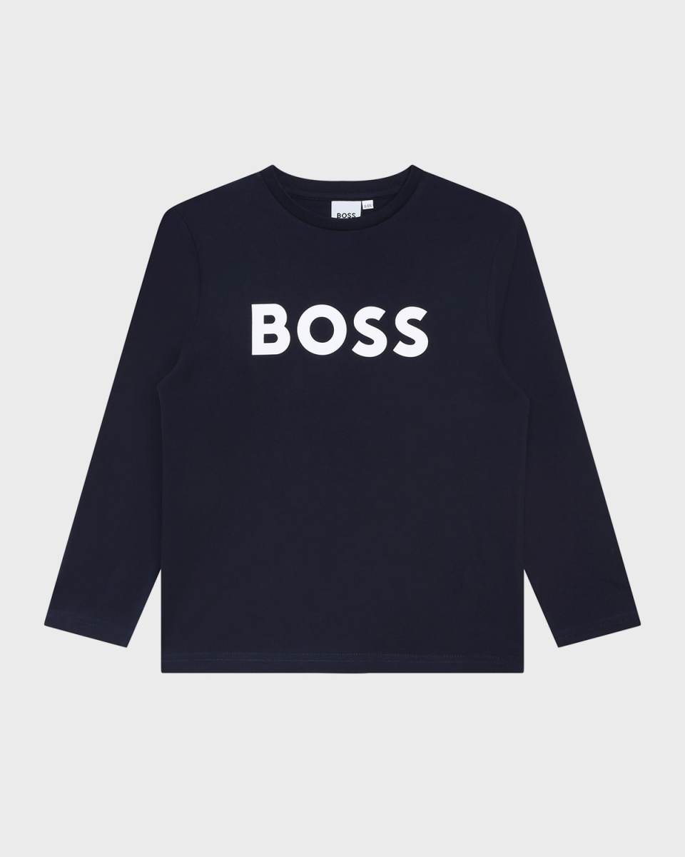 Boy's Classic Logo-Print T-Shirt, Size 4-5