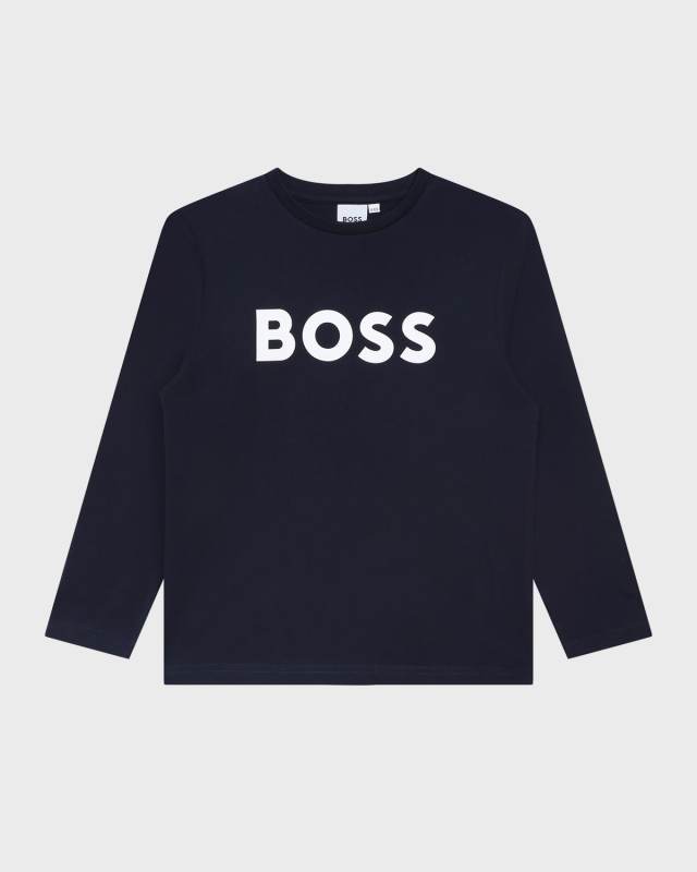 Boy's Classic Logo-Print T-Shirt, Size 4-5