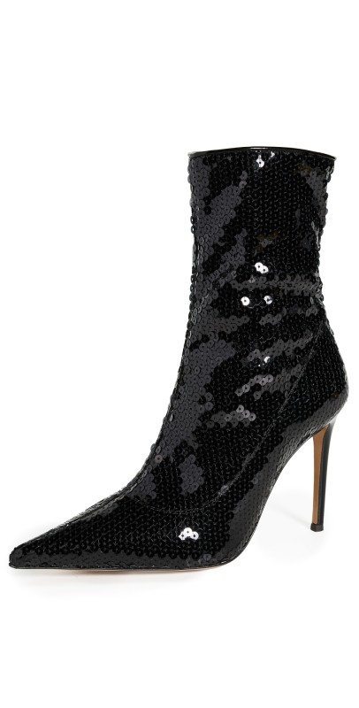 Alexandre Vauthier Avi Booties Black