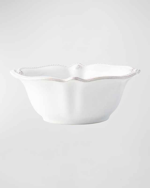 Berry & Thread Whitewash Cereal/Ice Cream Bowl