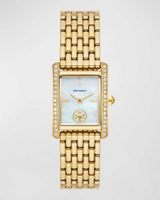 The Eleanor Three Hand Gold Tone Stainless Steel Watch