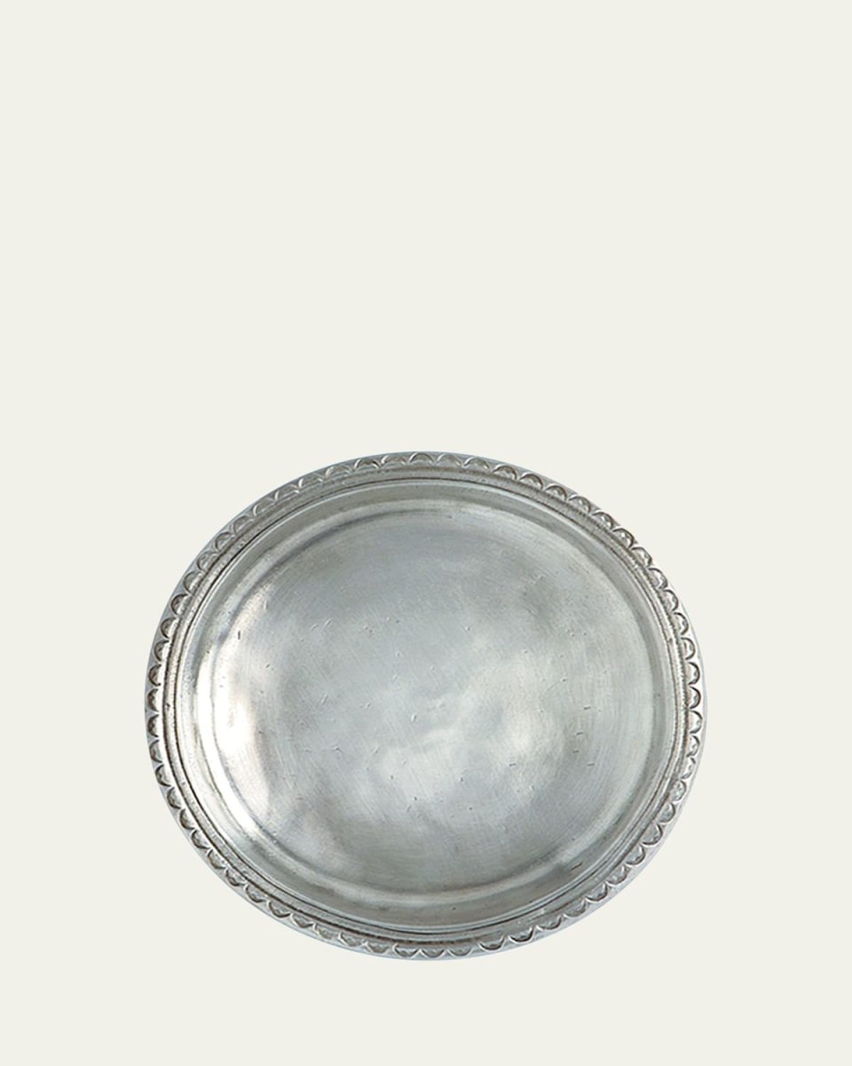Scallop Rimmed Bottle Coaster