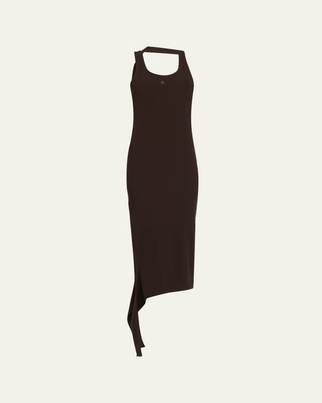 Undressed Rib-Knit Long Dress