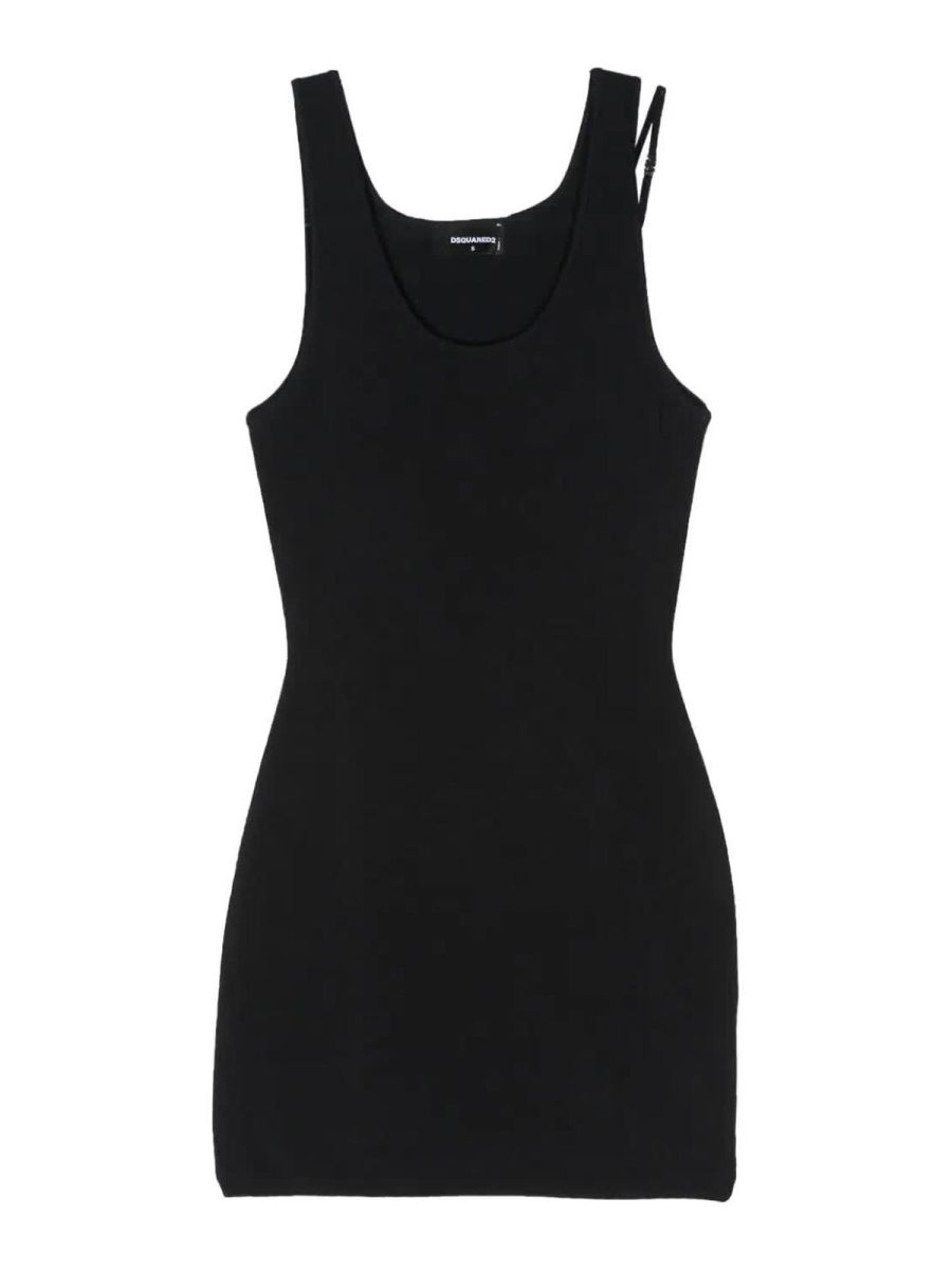 Dsquared2 Pull Col Rond - Noir