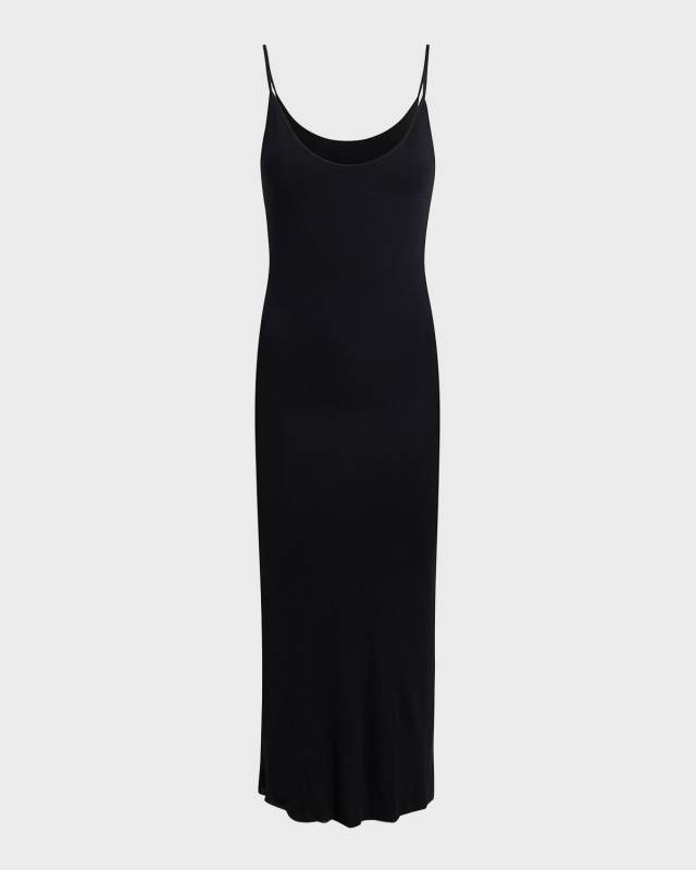 Leesal Ribbed Midi Dress