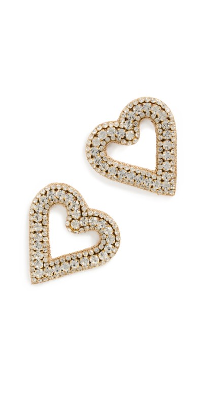 Deepa Gurnani Bia Earrings Silver