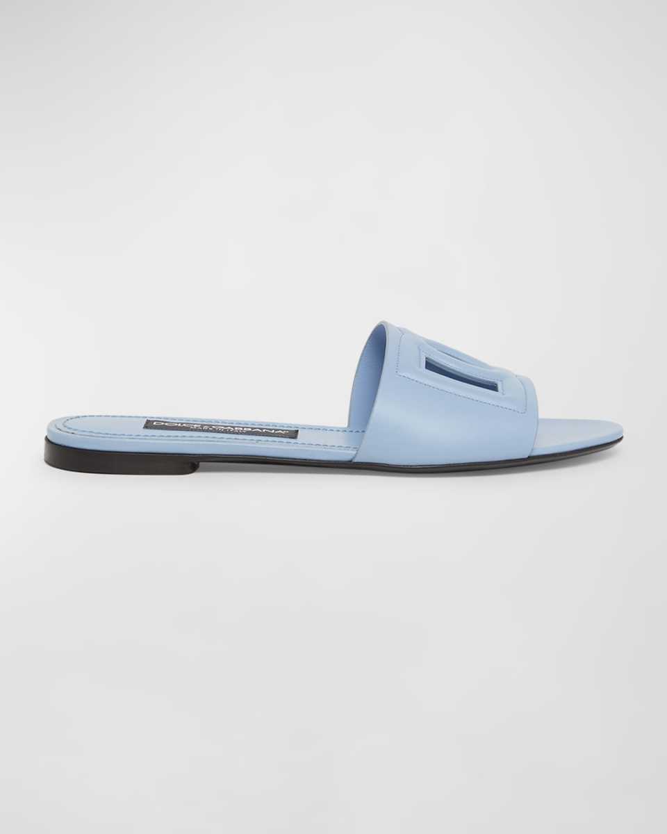 Cutout DG Flat Slide Sandals
