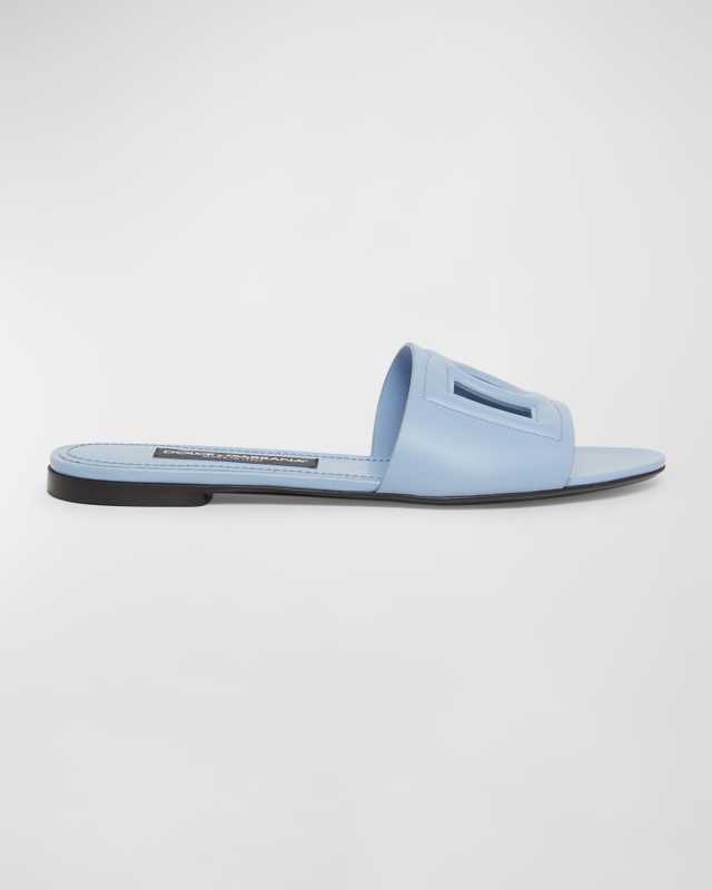 Cutout DG Flat Slide Sandals