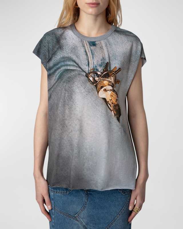Cecilia Key Printed T-Shirt