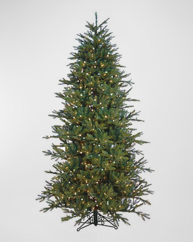9' Slim Alaskan Deluxe LED Prelit Christmas Tree