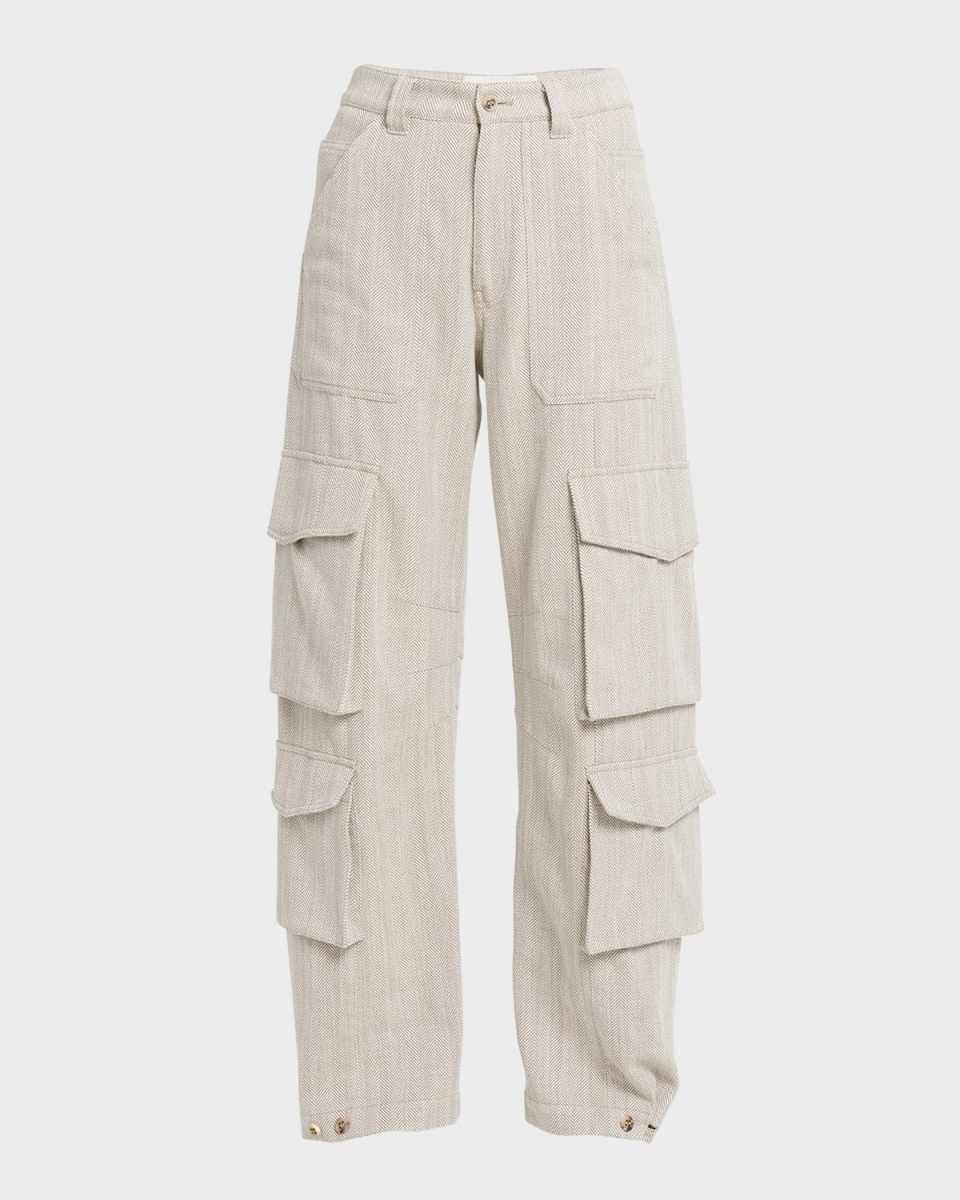 Journey Leesa Herringbone Cargo Pants