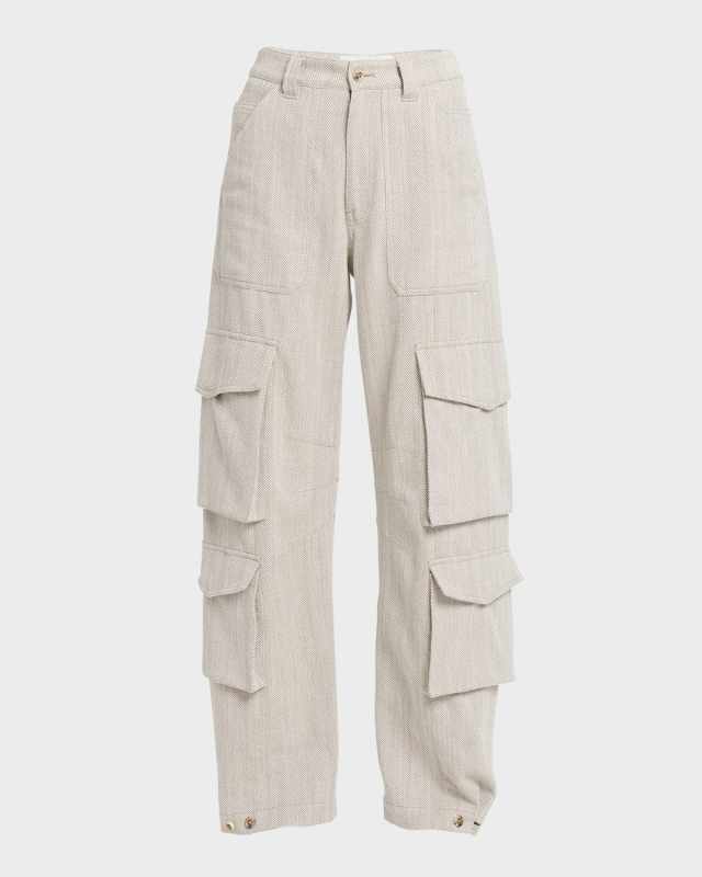 Journey Leesa Herringbone Cargo Pants