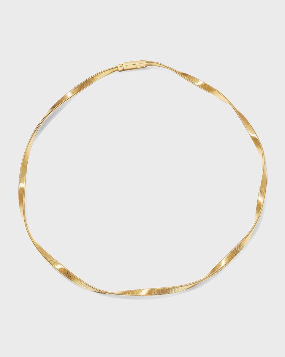 18k Yellow Gold Marrakech Coil Necklace