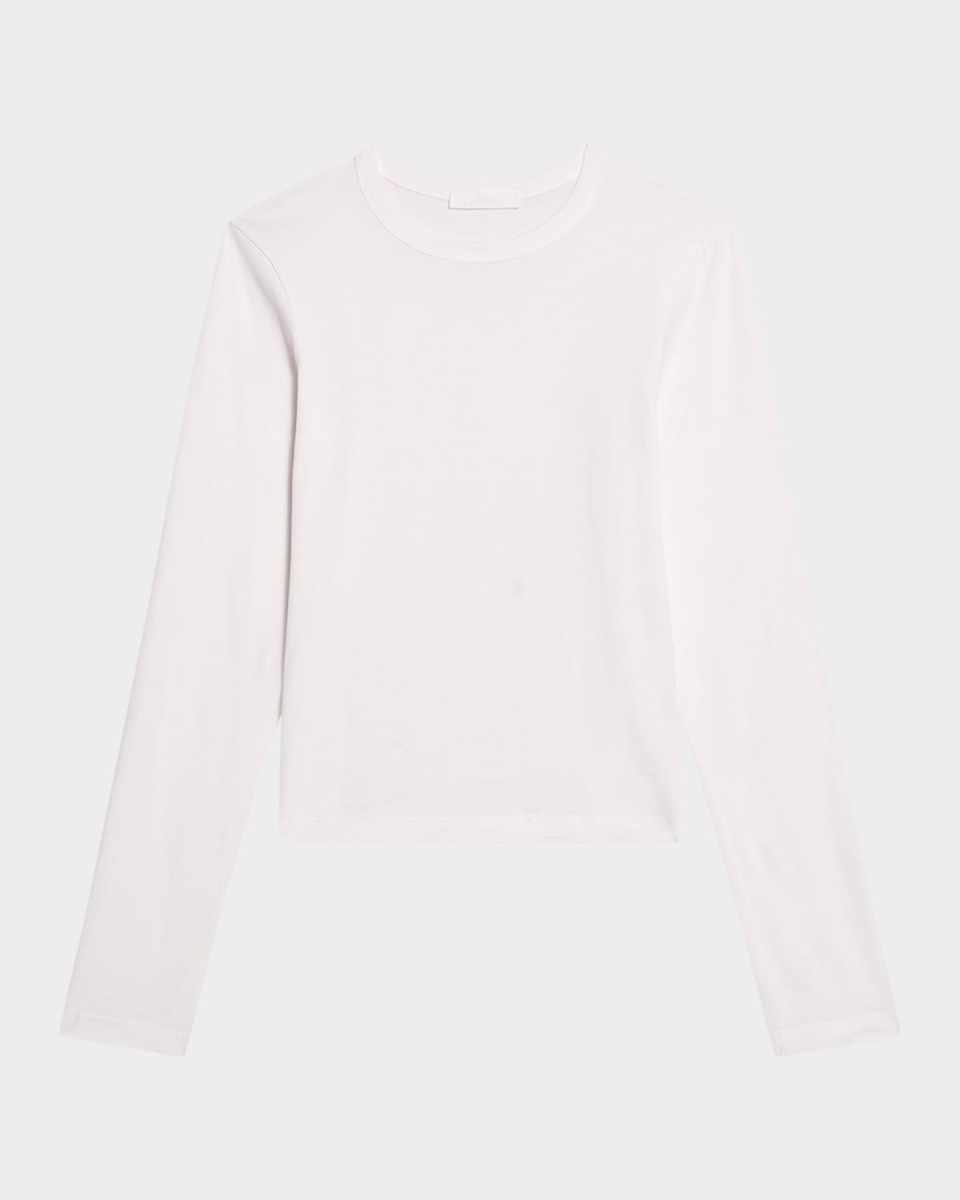 Slim Long-Sleeve Logo Tee
