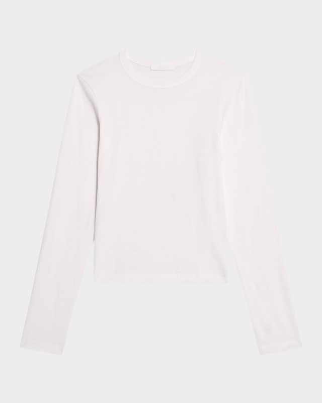 Slim Long-Sleeve Logo Tee